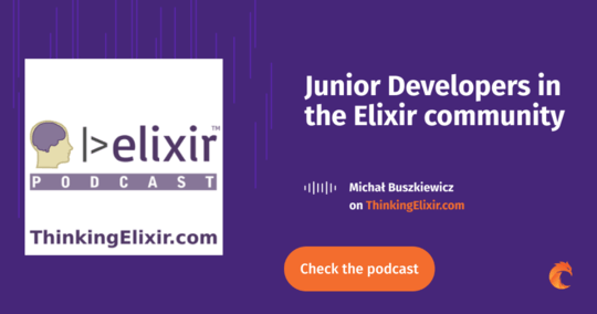 Junior Developers in the Elixir community